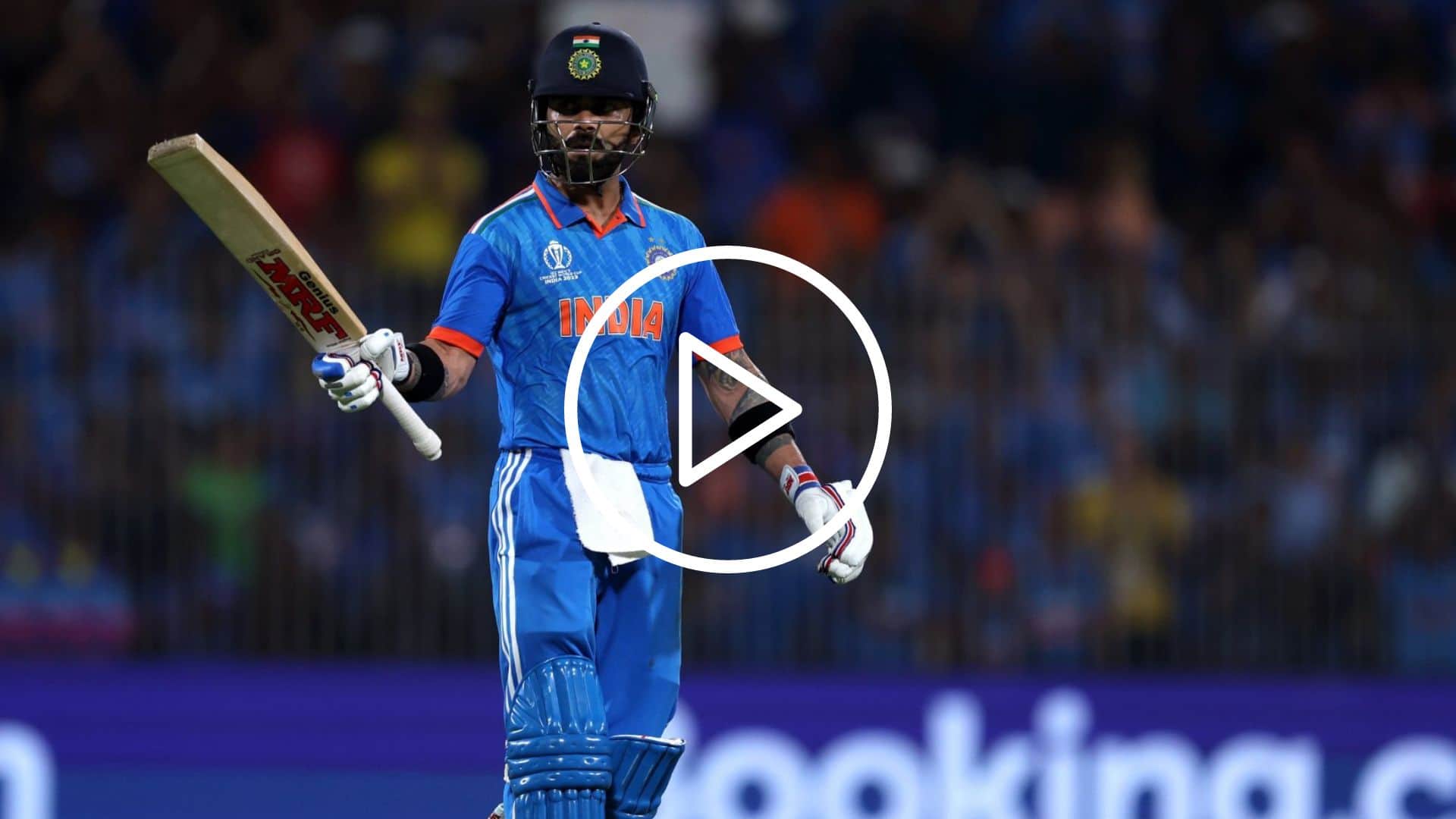 [Watch] Virat Kohli Notches Flamboyant Fifty; Finishes Off In Style At Home Vs AFG